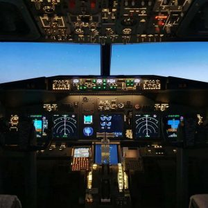 Flygsimulator Boeing 737 Passagerarjet